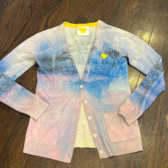KERRI ROSENTHAL CASHMERE CARDIGAN
